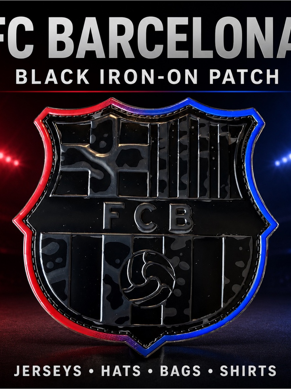 Futbol Club Barcelona FCB Team logo Iron On patch logo club Jersey badge